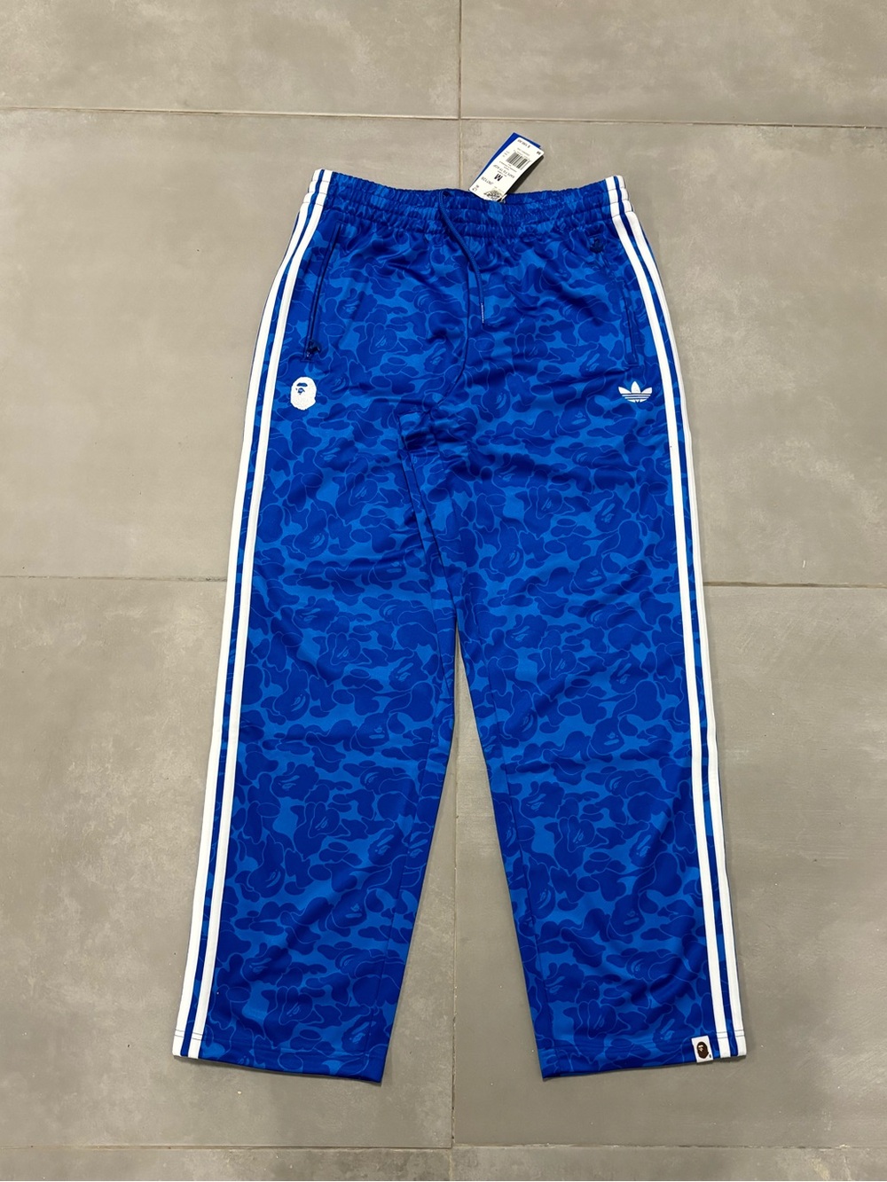 Bape X adidas Originals Firebird
Track Pants Blue Camo Retro
Bottoms Men Size M